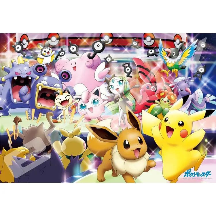 Puzzle Pokémon Vzrušující koncert Pokémon – 1000 dílků, ENS-1000T-150