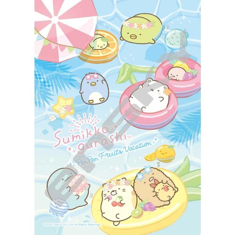 Skládačka Penpen Fruit Vacation Sumikko Gurashi – 208 kusů, ENS-208-AC70