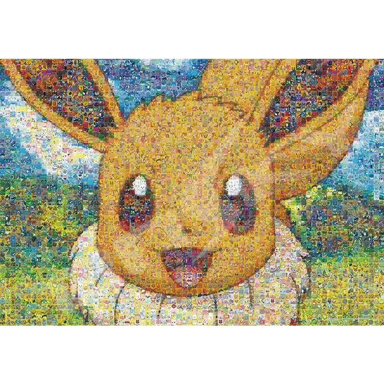 Puzzle Pokémon Mosaic Art R – Eevee – 500 dílků, ENS-500T-L20