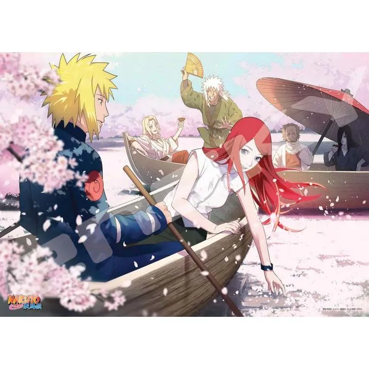 Puzzle Květinový vor Naruto – 500 dílků, ENS-500-575