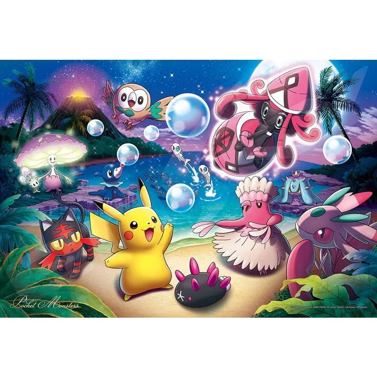 Puzzle Akala Moonlight Pokémon – 108 kusů, ENS-108-L729
