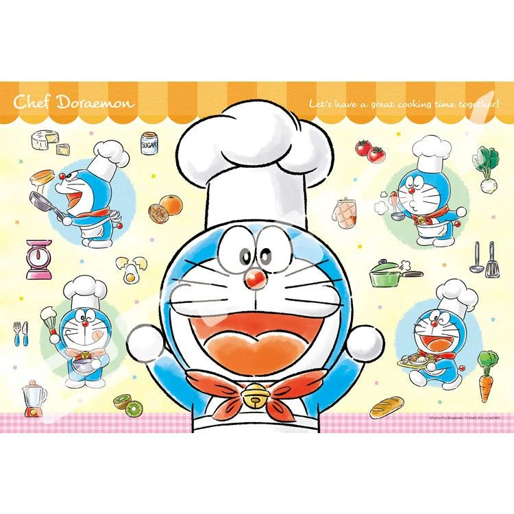 Puzzle Šéfkuchař Doraemon Doraemon – 300 dílků, ENS-300-ML06