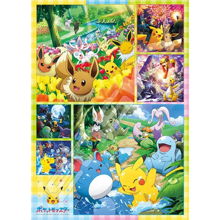Puzzle Everyday Happy! Pokémon – 500 dílků, ENS-500-713