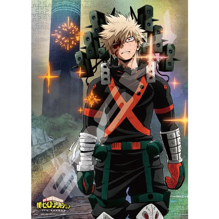 Puzzle Světlo slábne v dešti My Hero Academia – 500 dílků, ENS-500-731