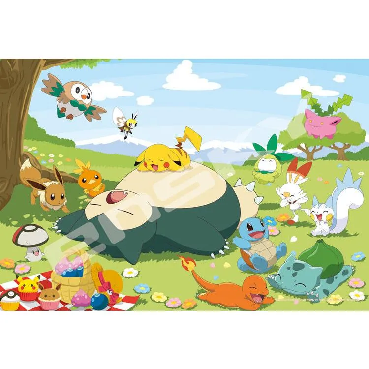 Puzzle Teplý relaxační čas Pokémon – 108 dílků, ENS-108-L762