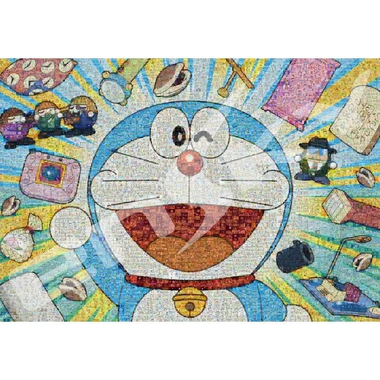 Puzzle Doraemon Mozaika Art Doraemon – 1000 dílků, ENS-1000T-87