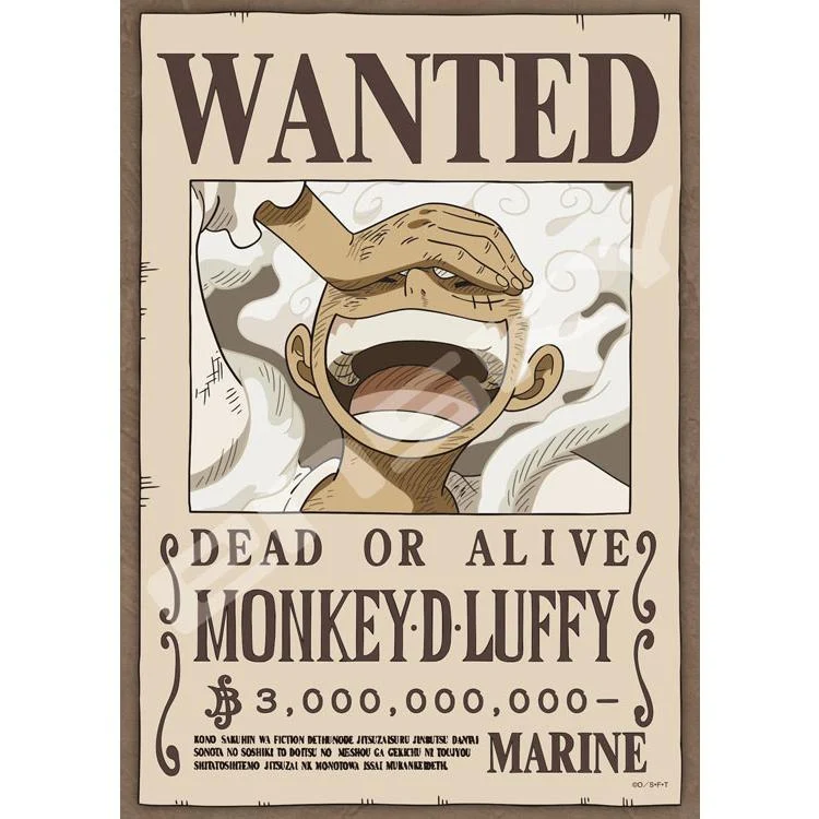 Puzzle Velký kapitán „Čtyři císaři“ Luffy z jednoho kusu – 208 dílků, ENS-208-134
