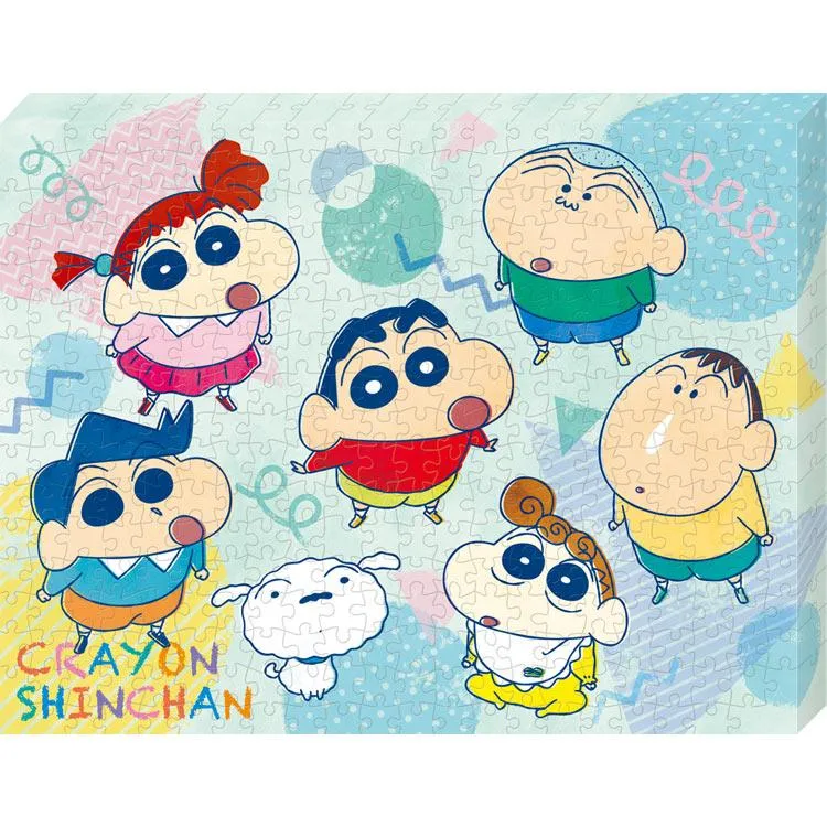 Puzzle Shin-chan a přátelé pastelka Shin-chan – 366 dílků, ENS-ATB-75