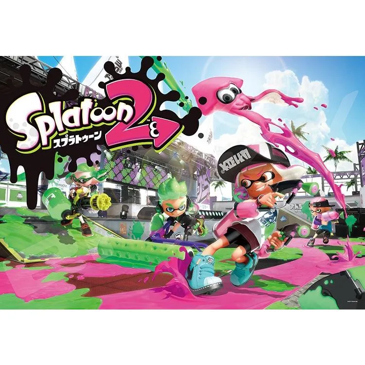 Puzzle Splatoon2 Splatoon – 1000 dílků, ENS-1000T-50