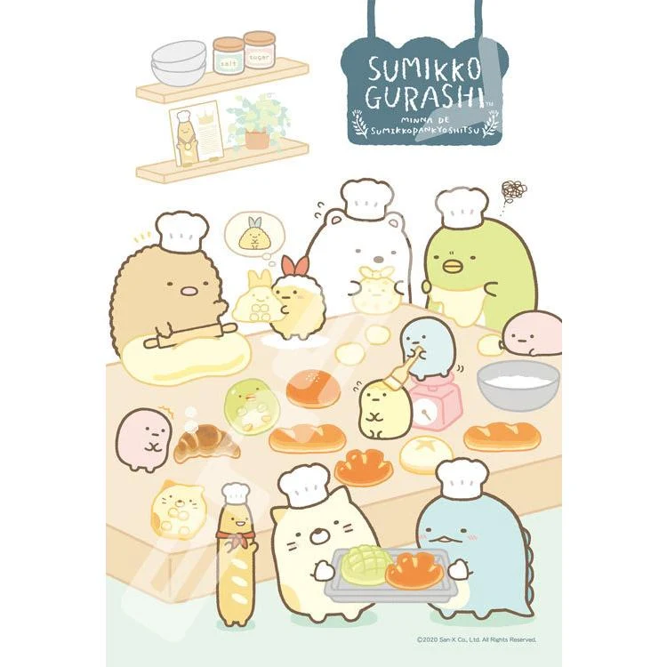 Skládačka Sumikko Učebna chleba Sumikko Gurashi – 300 kusů, ENS-300-1717