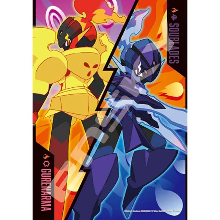 Puzzle Glenalma a Sawblaze Pokémoni – 208 dílků, ENS-208-128