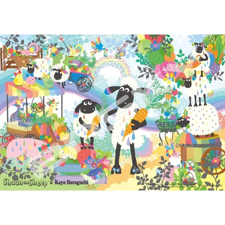 Puzzle Ovečka Shaun × Kayo Horaguchi – 1000 dílků, ENS-1000T-390