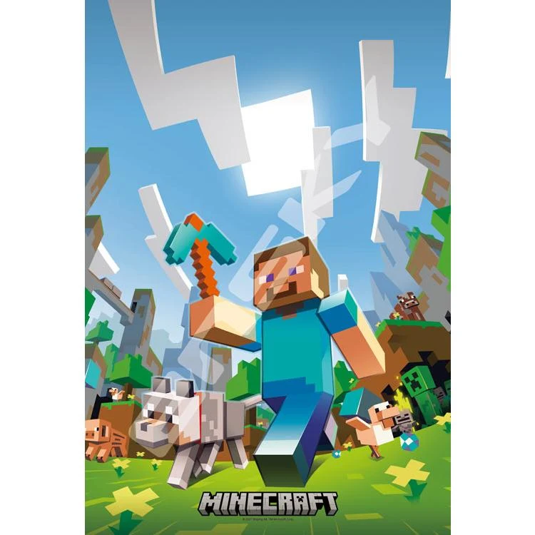 Puzzle Stevovo dobrodružství Minecraft – 108 dílků, ENS-108-L770