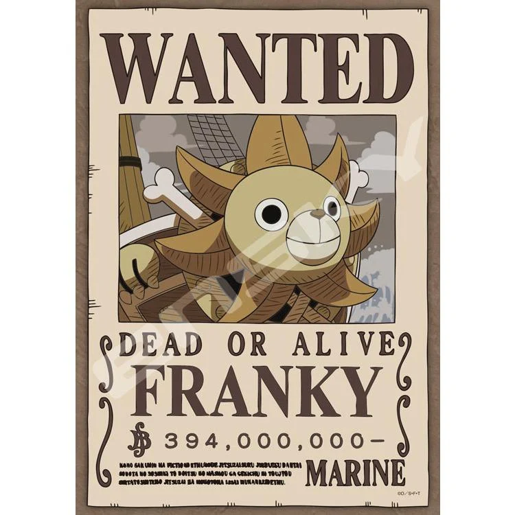 Puzzle Shipwright „Iron Man“ Franky One Piece – 208 dílků, ENS-208-141