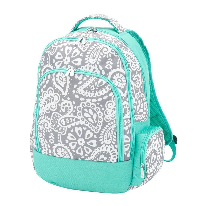 Parker Paisley Backpack - Personalized