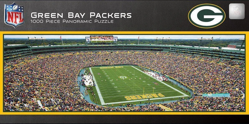 Green Bay Packers 1,000 Piece Panoramic Puzzle