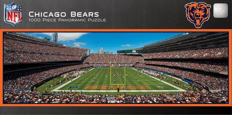 Chicago Bears 1,000 Piece Panoramic Puzzle