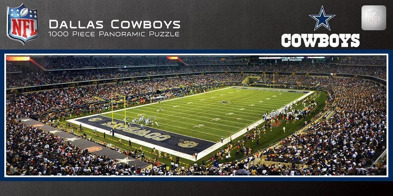 Dallas Cowboys Stadium 1,000 Piece Panoramic Puzzle