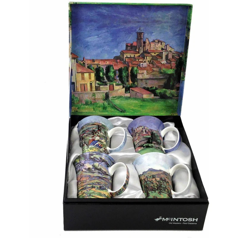 Cezanne Set of 4 Bone China Mugs