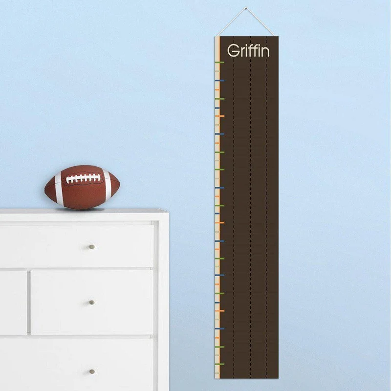 Racing Stripes Personalized Growth Chart
