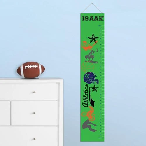 Super Sports Children's Personalized Height Chart