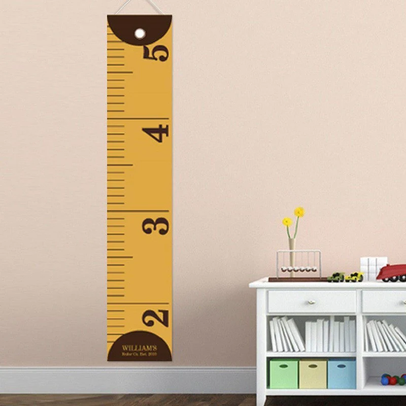 Measure Him Personalized Height Chart