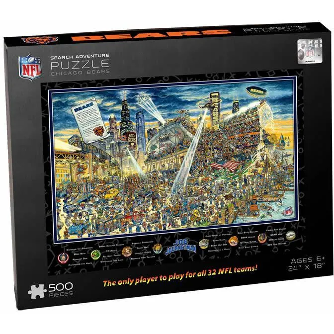 Chicago Bears Joe Journeyman Puzzle
