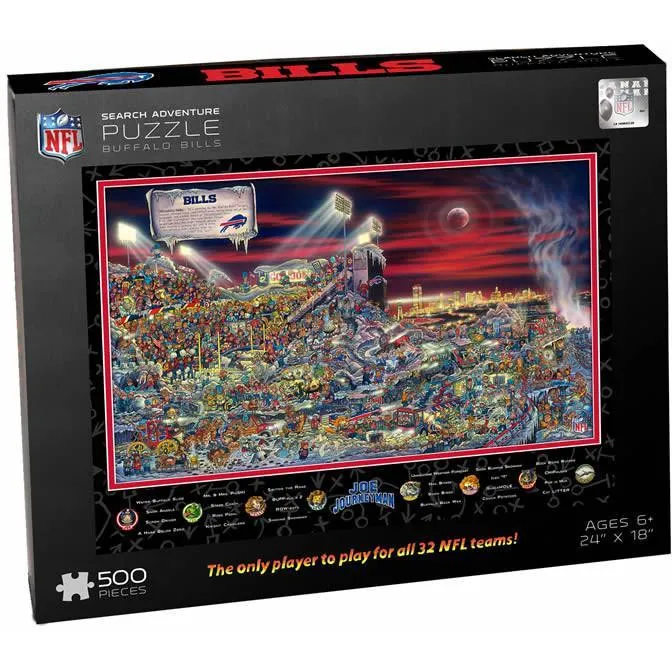 Buffalo Bills Joe Journeyman Puzzle