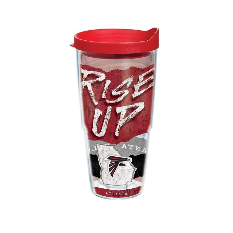 Atlanta Falcons Statement 24 oz. Tervis Tumbler with Lid - (Set of 2)