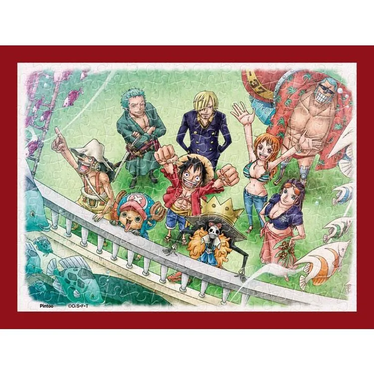 Puzzle Odjezd na Ostrov rybích mužů! One Piece – 150 dílků