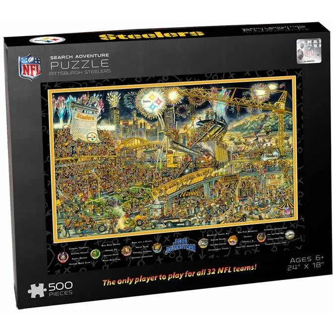 Pittsburgh Steelers Joe Journeyman 500 Piece Puzzle