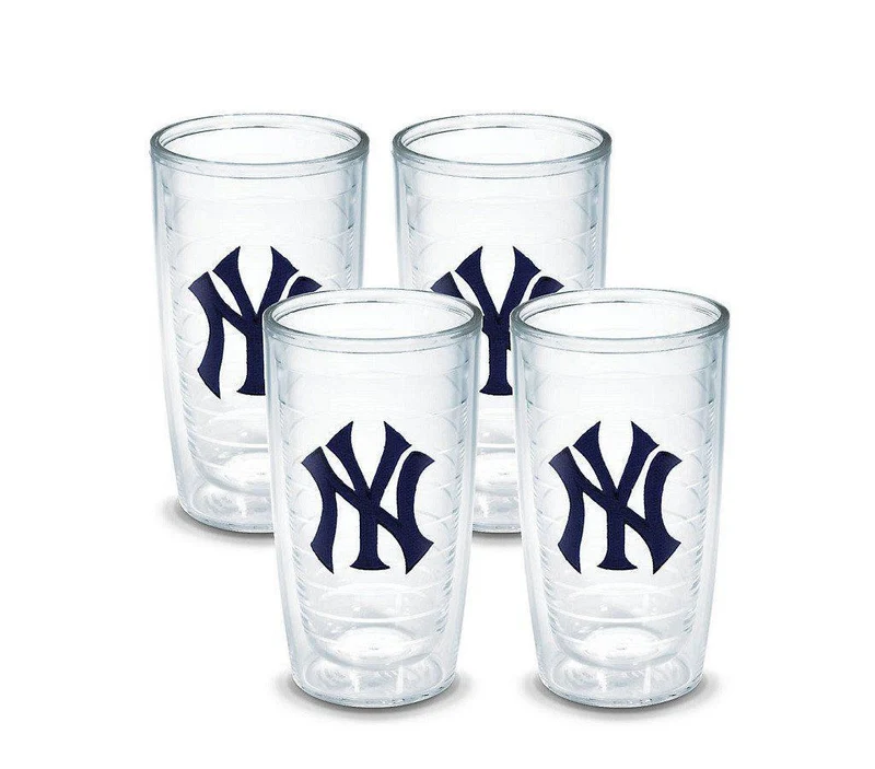 New York Yankees 16 oz. Tervis Tumblers Version 2 - (Boxed Set of 4)
