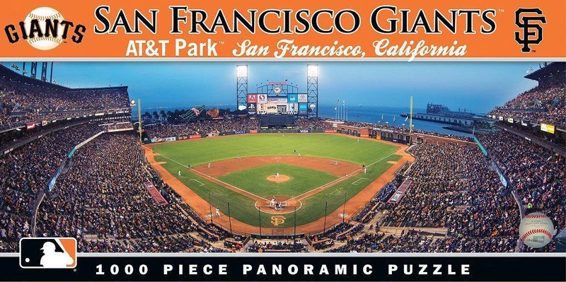 San Francisco Giants 1,000 Piece Panoramic Puzzle