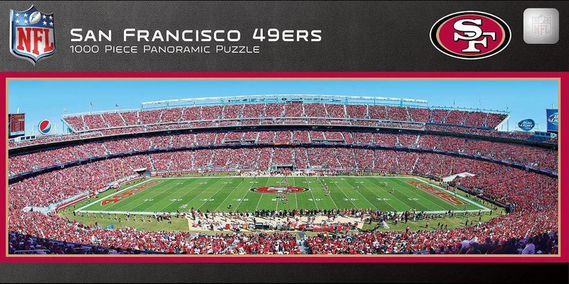 San Francisco 49ers 1,000 Piece Panoramic Puzzle