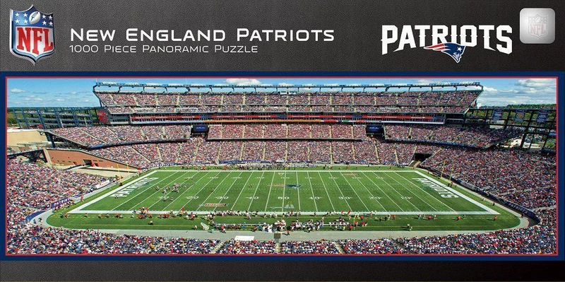 New England Patriots 1,000 Piece Panoramic Puzzle
