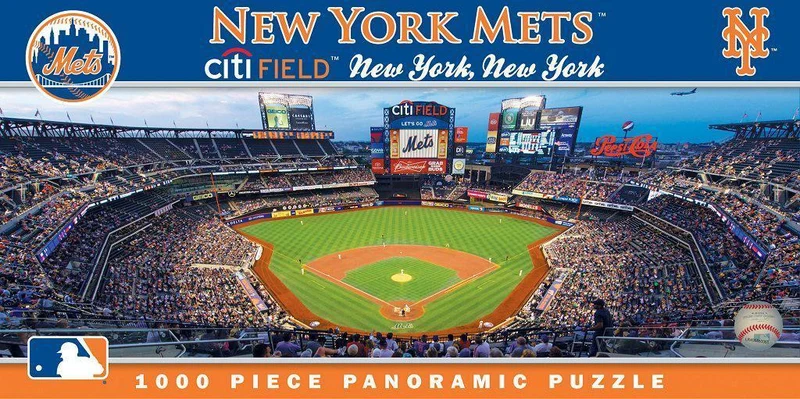 New York Mets 1,000 Piece Panoramic Puzzle