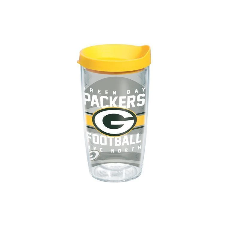 Green Bay Packers Gridiron 16 oz. Tervis Tumbler with Lid - (Set of 2)