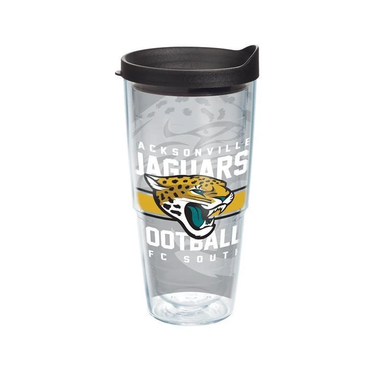 Jacksonville Jaguars Gridiron 24 oz. Tervis Tumbler with Lid - (Set of 2)