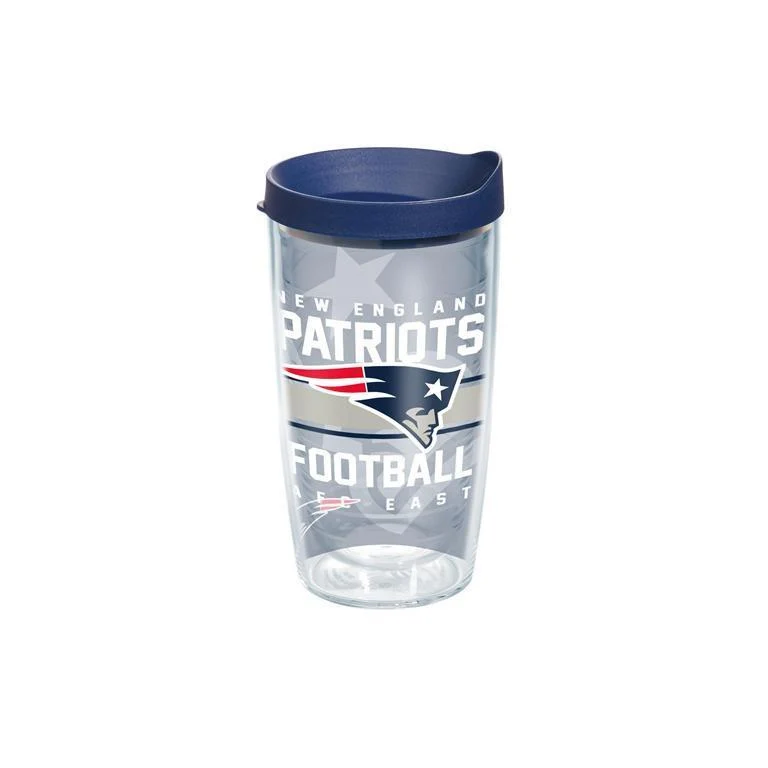 New England Patriots Gridiron 16 oz. Tervis Tumbler with Lid - (Set of 2)