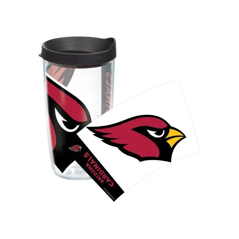 Arizona Cardinals Colossal 16 oz. Tervis Tumbler with Lid - (Set of 2)