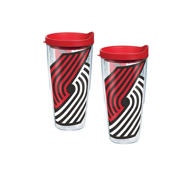 Portland Trail Blazers Colossal 24 oz. Tervis Tumbler with Lid - (Set of 2)