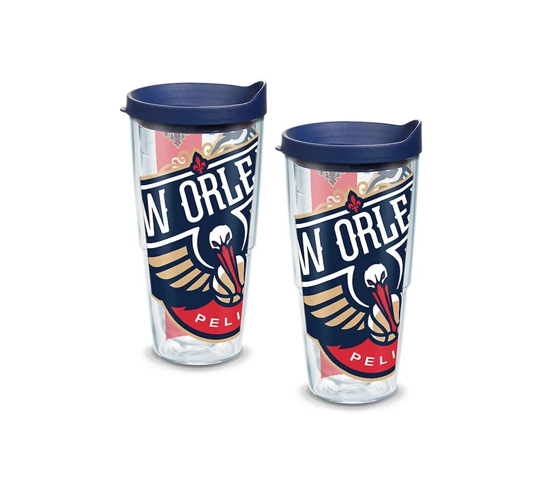 New Orleans Pelicans Colossal 24 oz. Tervis Tumbler with Lid - (Set of 2)