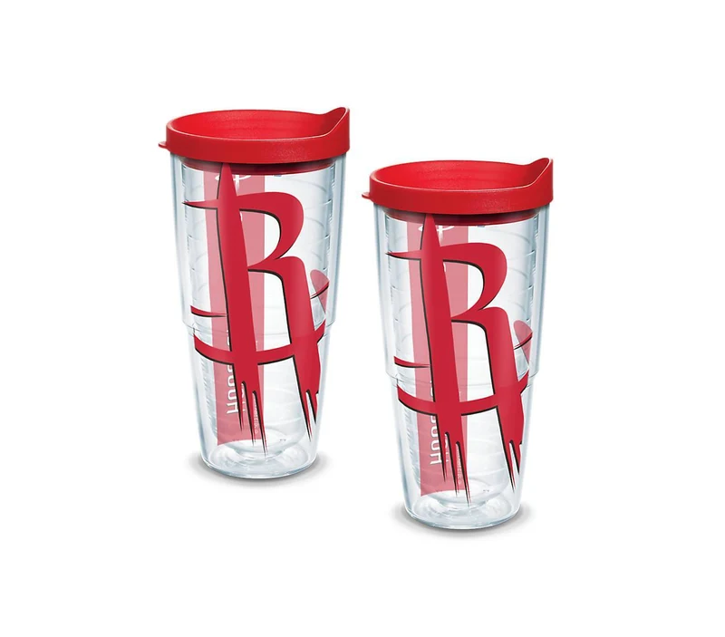 Houston Rockets Colossal 24 oz. Tervis Tumbler with Lid - (Set of 2)