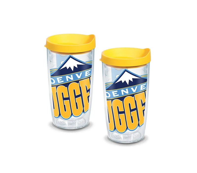 Denver Nuggets Colossal 16 oz. Tervis Tumbler with Lid - (Set of 2)