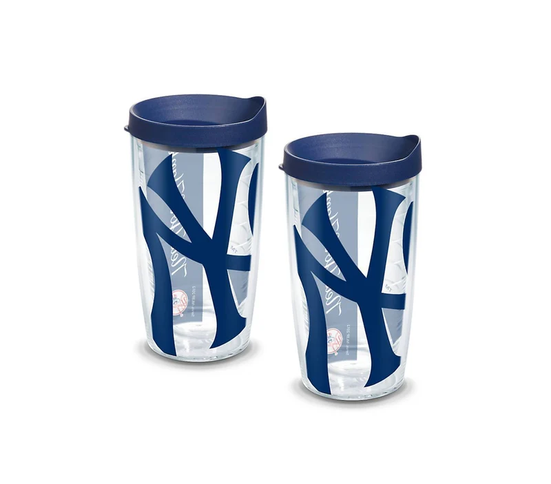 New York Yankees Colossal 16 oz. Tervis Tumbler with Lid - (Set of 2)