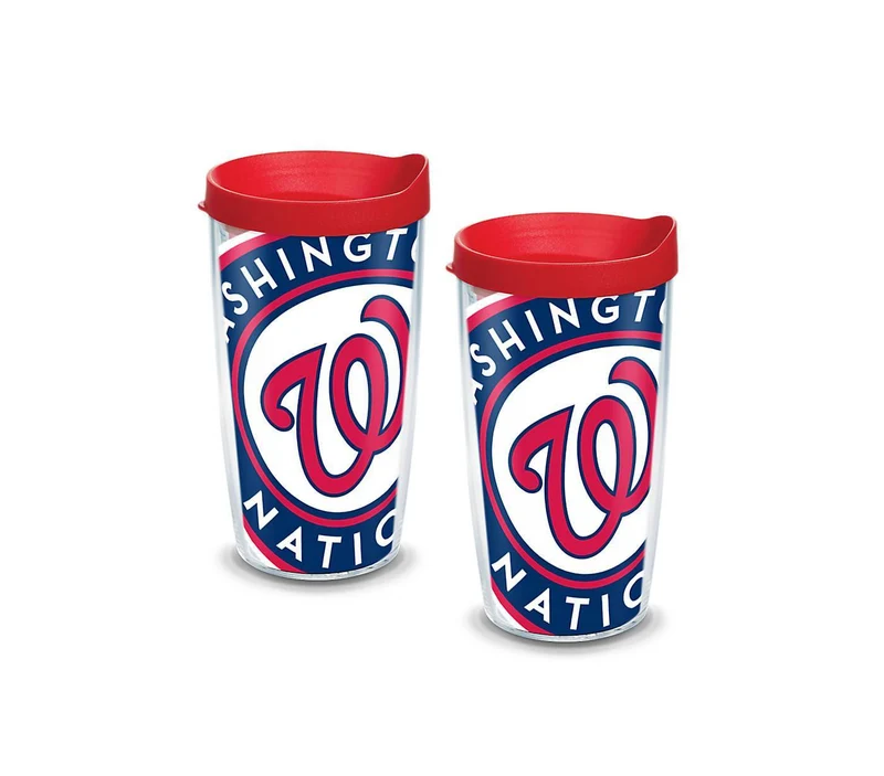 Washington Nationals Colossal 16 oz. Tervis Tumbler with Lid - (Set of 2)