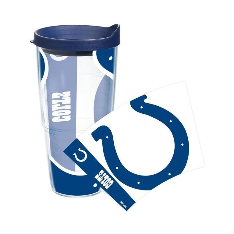 Indianapolis Colts Colossal 24 oz. Tervis Tumbler with Lid - (Set of 2)
