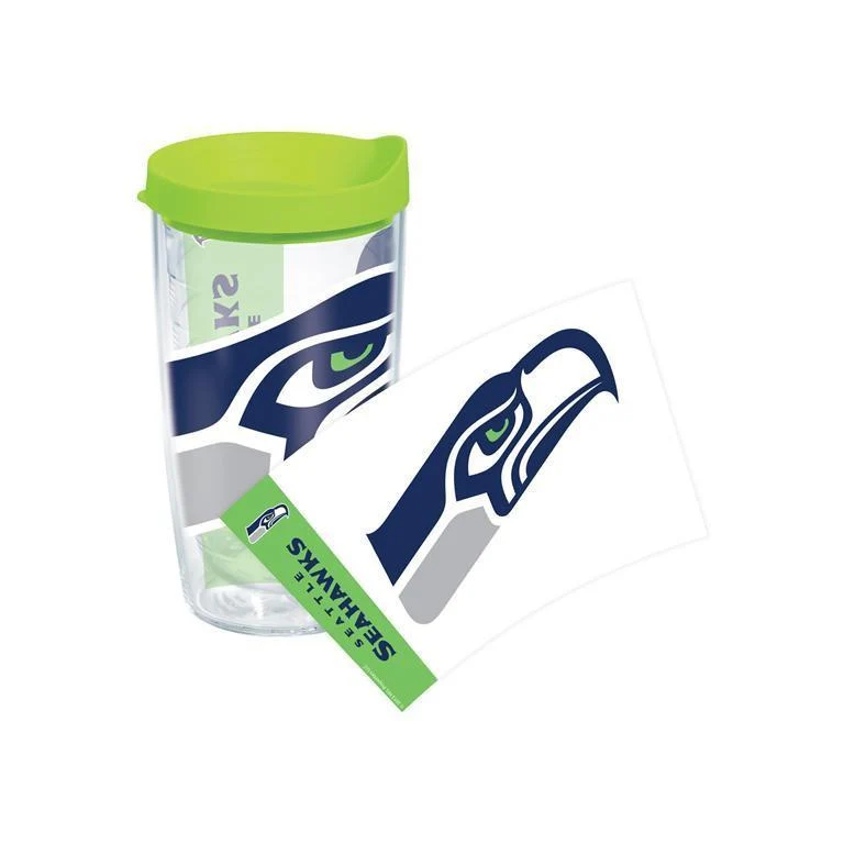 Seattle Seahawks Colossal 16 oz. Tervis Tumbler with Lid - (Set of 2)