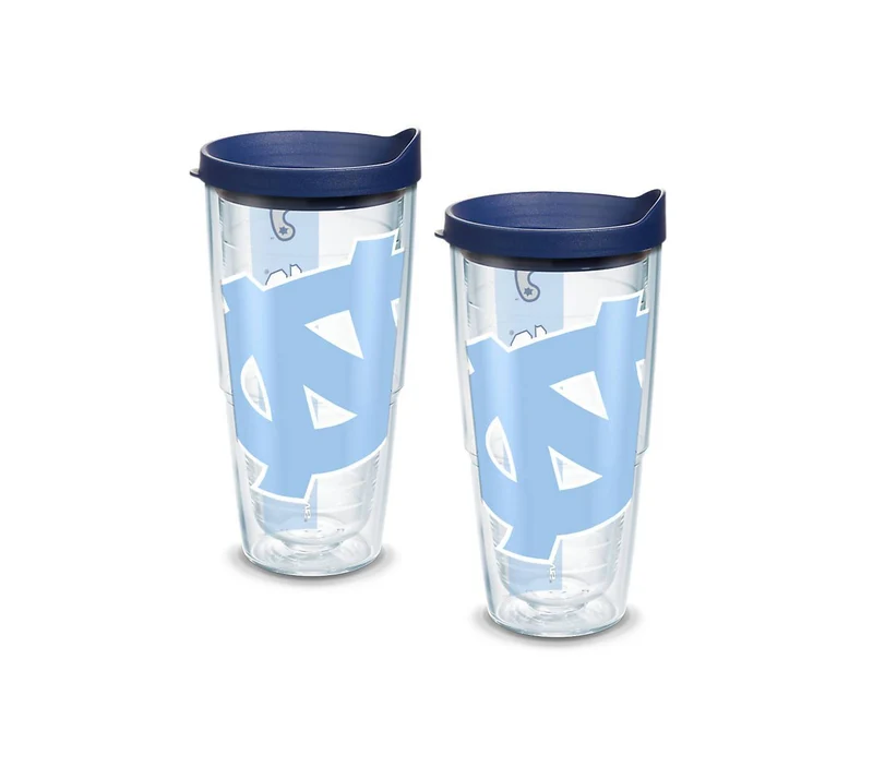 University of North Carolina Colossal 24 oz. Tervis Tumbler with Lid - (Set of 2)