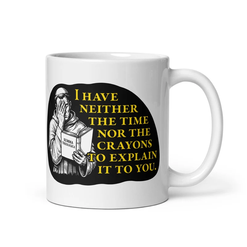 Thomas Aquinas Quote - Mug